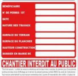 FICHE PRATIQUE AFFICHAGE DU PERMIS DE CONSTRUIRE